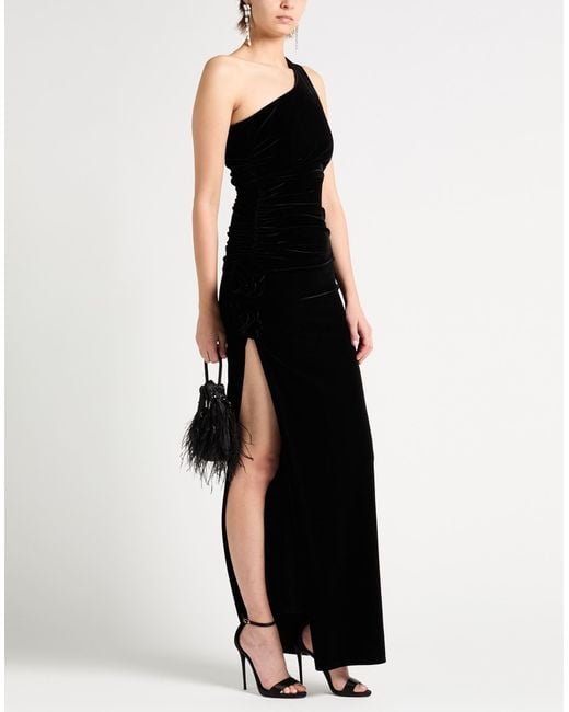 No Secrets Black Maxi-Kleid