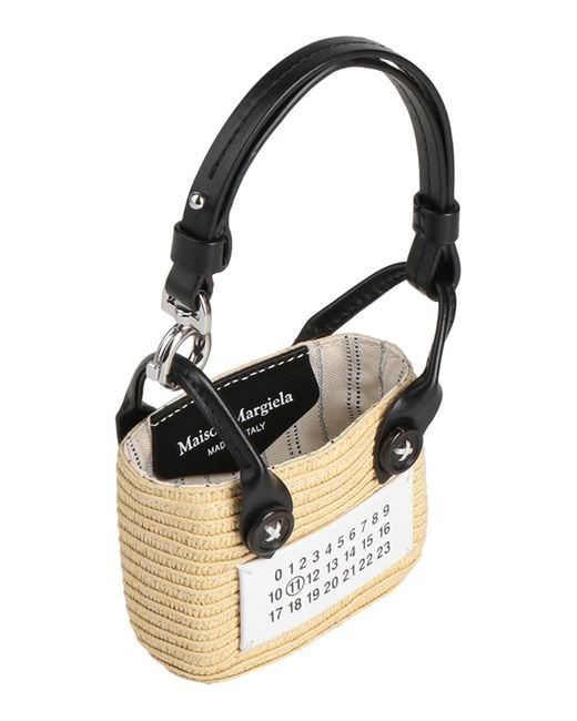 Maison Margiela Natural Handbag Cellulose, Polyester, Cow Leather