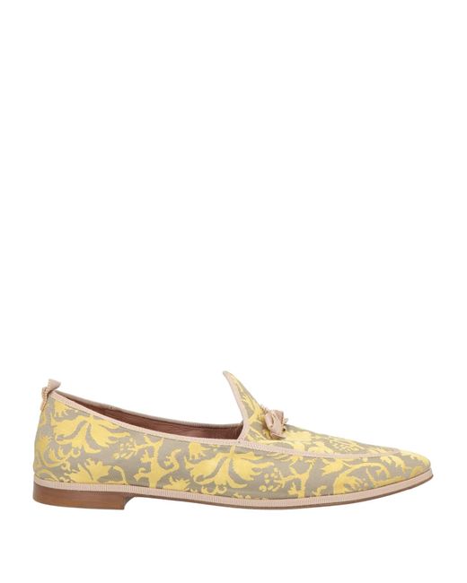 Antico Setificio Fiorentino Natural Loafers Textile Fibers