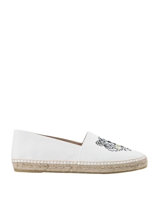 KENZO White Espadrilles