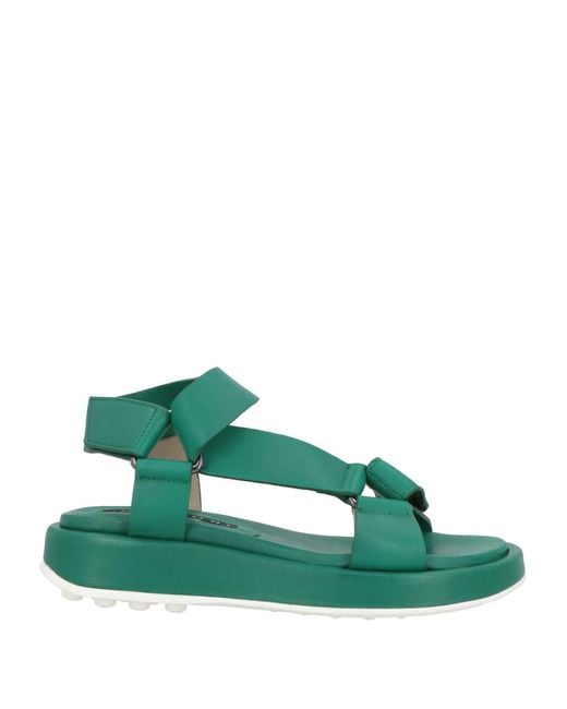 Malloni Green Sandale