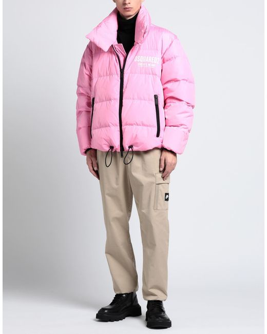 DSquared² Pink Puffer for men