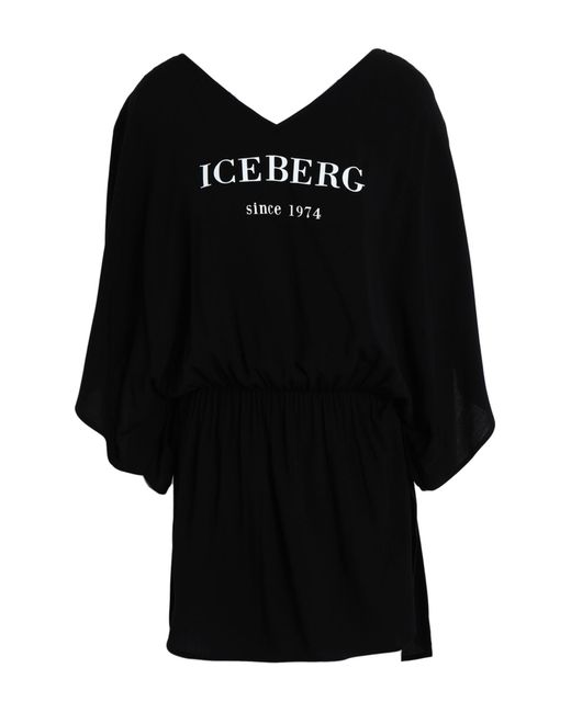 Iceberg Black Beach Dress