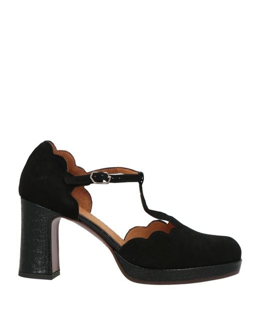 Chie Mihara Black Pumps Leather
