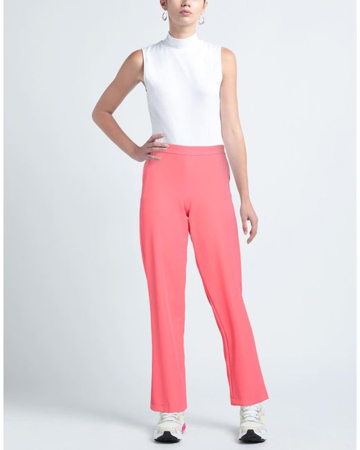 Xandres Pink Pants Recycled Polyester, Elastane