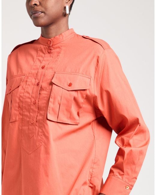 MAX&Co. Orange Top Cotton