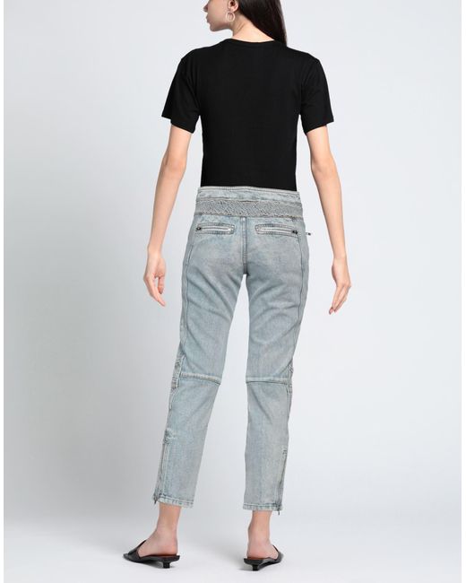 Isabel Marant Blue Cropped Jeans