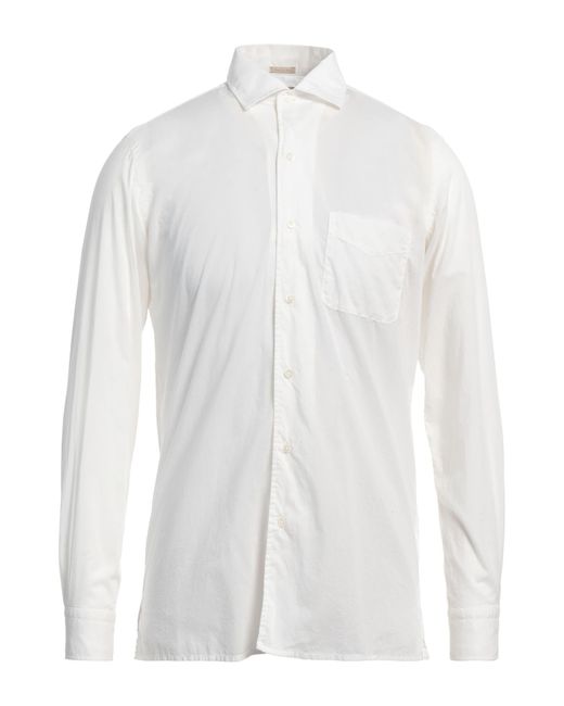 Camisa Massimo Alba de hombre de color White