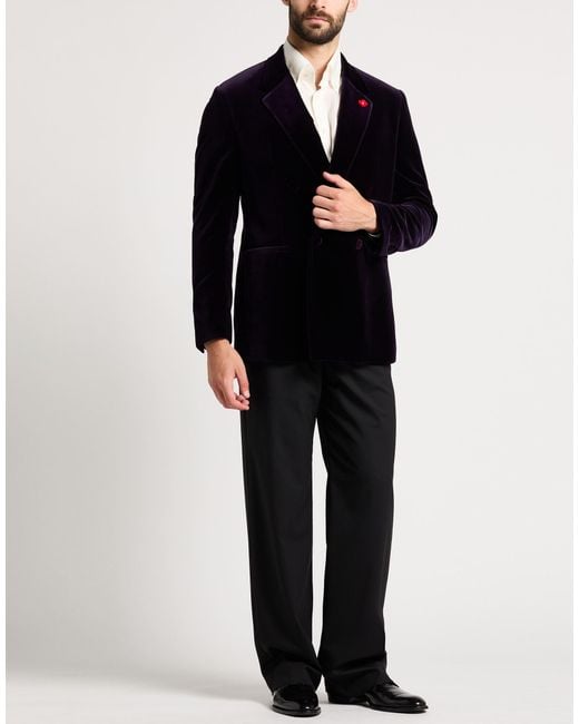 Lardini Blue Blazer for men