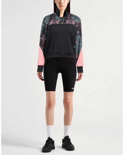 Fila Black Sweatshirt Polyester, Elastane