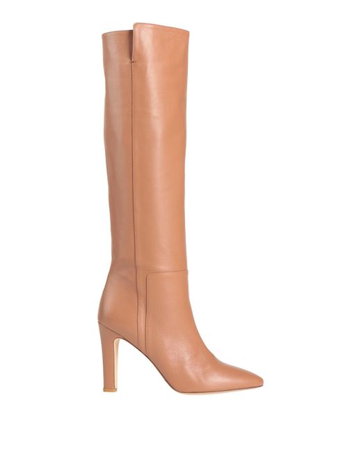 Twinset White Boot Soft Leather