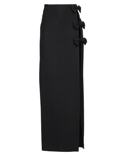 Jupe longue Valentino Garavani en coloris Black