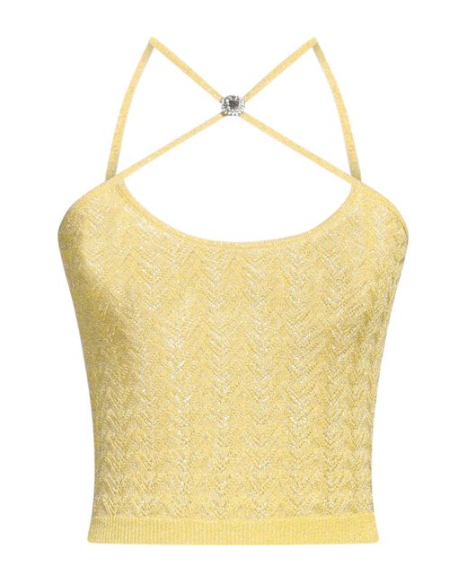 Alessandra Rich Yellow Top