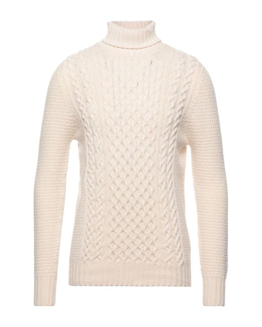 Drumohr White Turtleneck for men