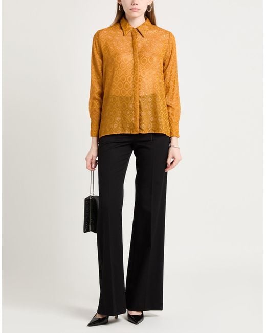 Niu Orange Shirt Polyester
