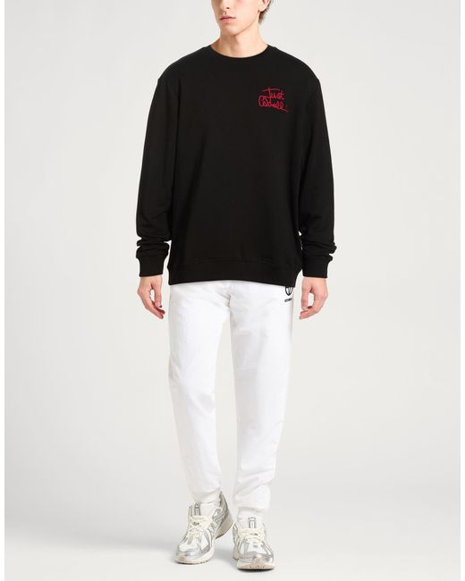 Just Cavalli Black Sweatshirt for men