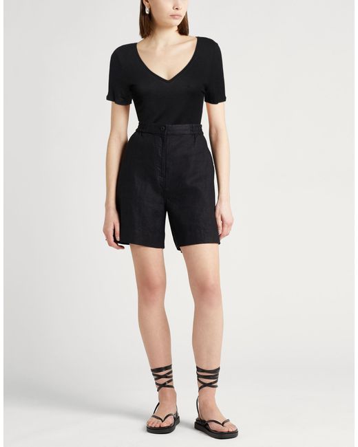 Majestic Filatures Black T-Shirt