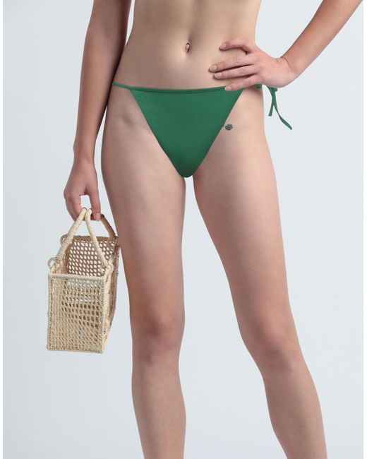 DSquared² Green Bikini Bottoms & Swim Briefs