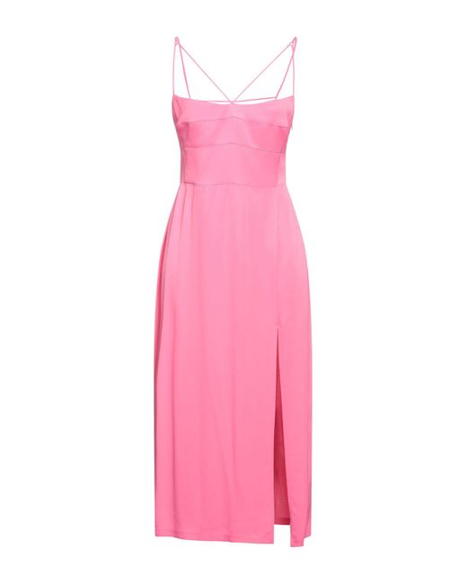 Sisters Pink Midi Dress