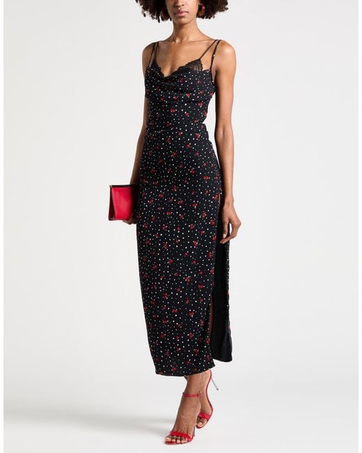 DES_PHEMMES Black Maxi Dress