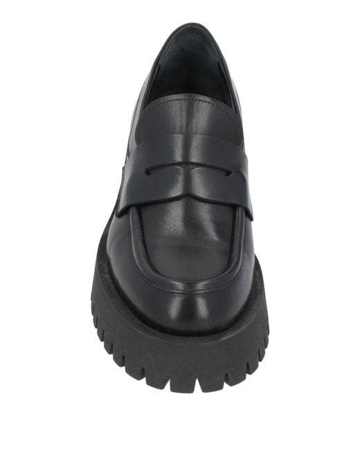 Bervicato Black Loafers