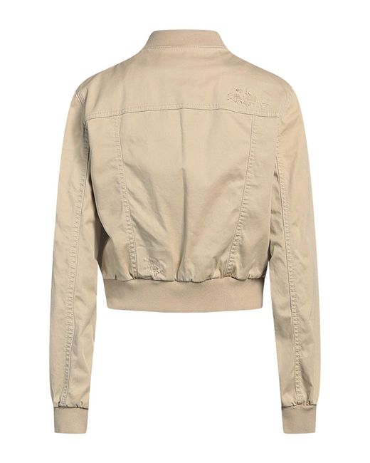 DSquared² Natural Jacket Cotton, Elastane