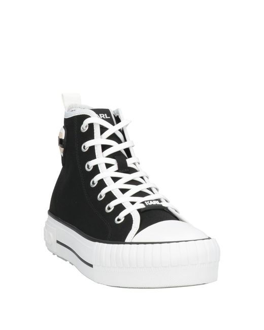 Karl Lagerfeld Black Trainers
