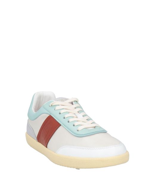 Tod's White Sneakers Leather
