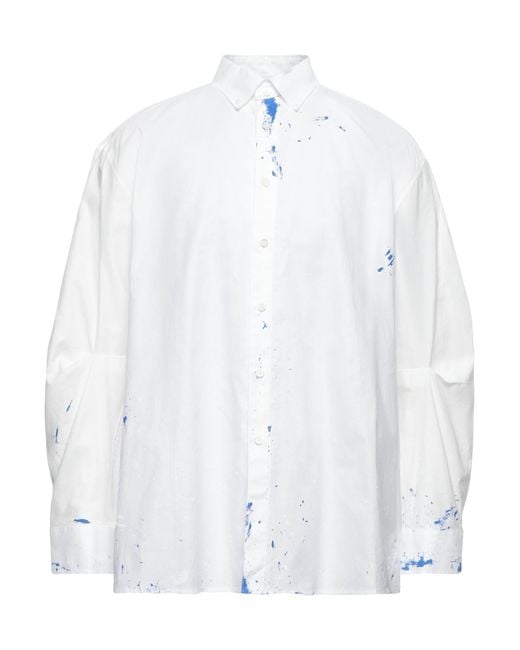 Camisa Adererror de hombre de color White