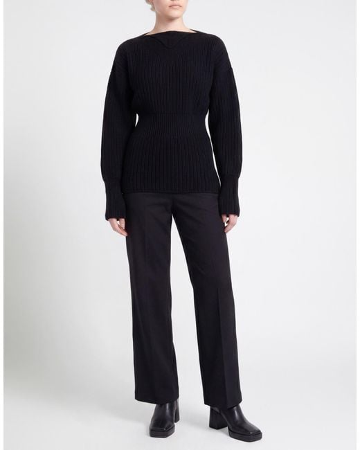 Rick Owens Black Sweater Virgin Wool