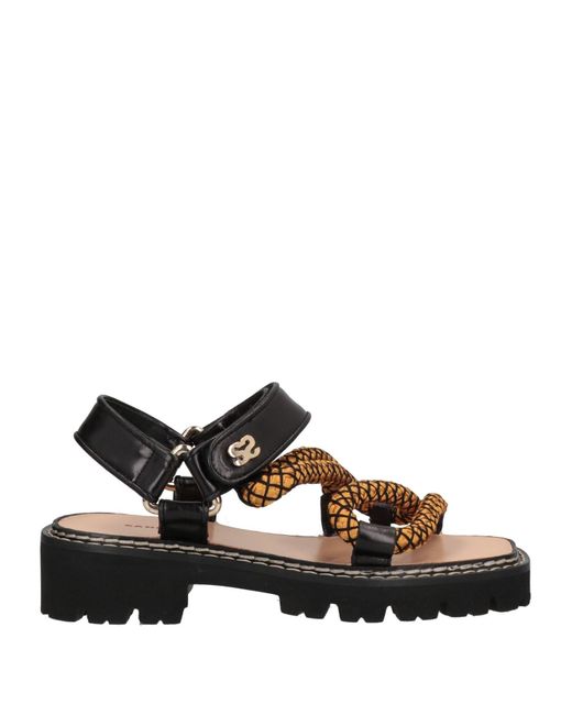 Sandro Black Sandals