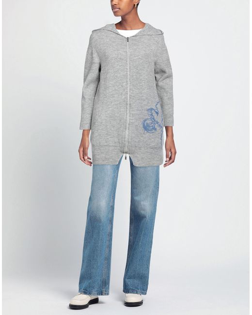 Cardigan di ELISA CAVALETTI by DANIELA DALLAVALLE in Gray