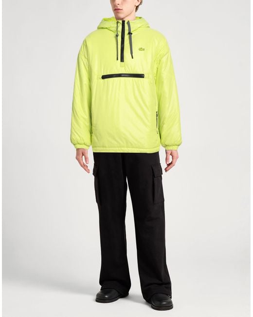 Lacoste Yellow Puffer Polyamide for men