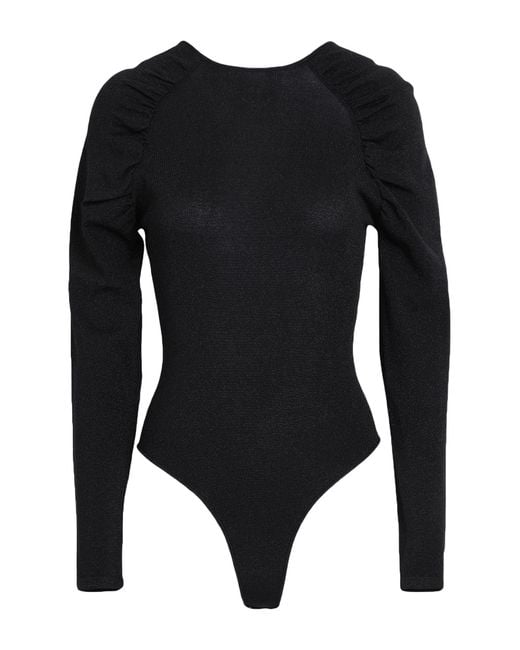 Karl Lagerfeld Black Bodysuit