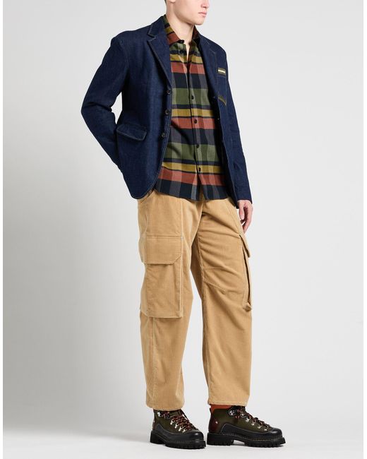 DSquared² Blue Blazer Cotton for men