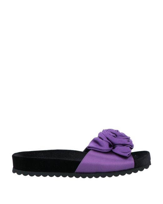 Miu Miu Purple Sandals