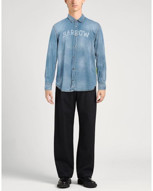 Barrow Blue Denim Shirt for men