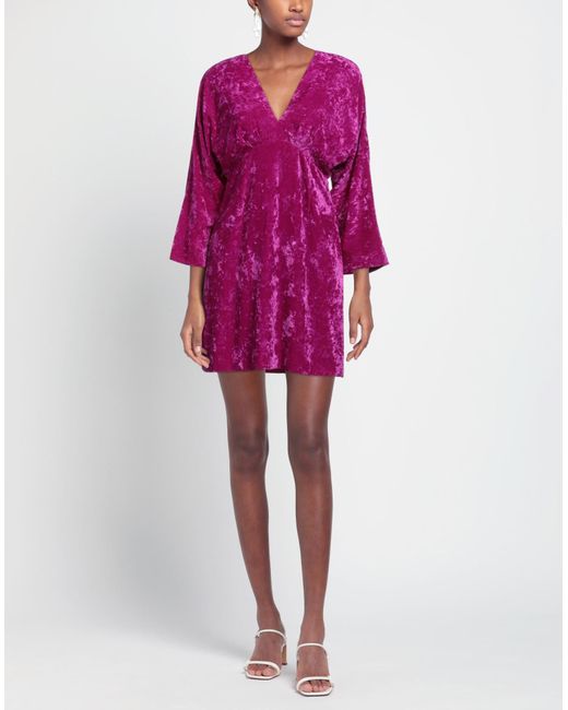 Sandro Purple Mini Dress