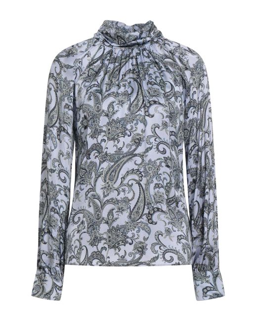 Camicettasnob Women's Blue Top Viscose