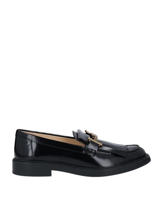 Tod's Black Loafer