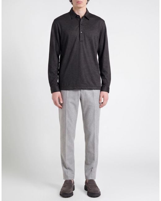 Daniele Fiesoli Blue Lab Polo Shirt Merino Wool for men