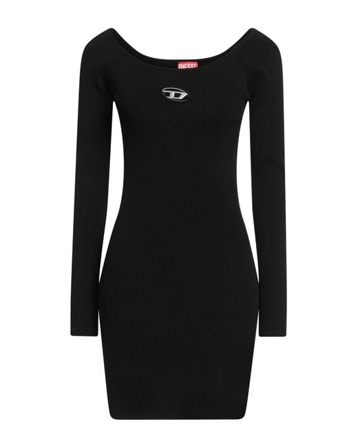 DIESEL Black Vera Mini Dress