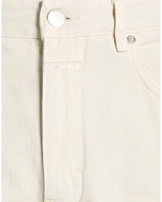 Closed White Pants Cotton for men