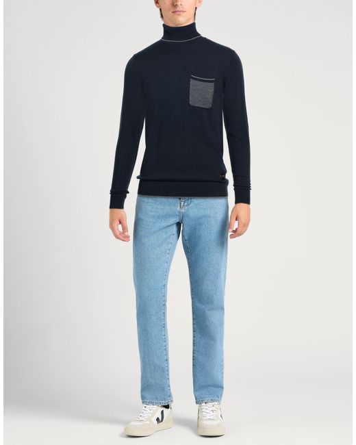Roberto Cavalli Blue Turtlenecks for men