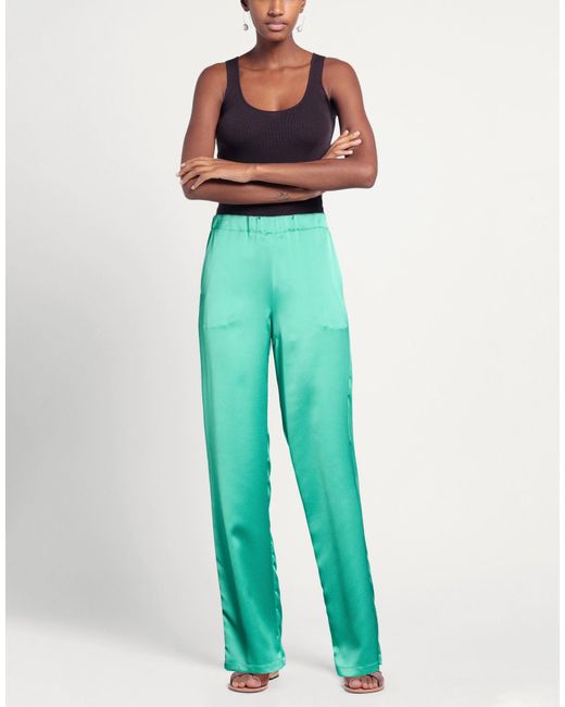 Compagnia Italiana Green Pants Polyester