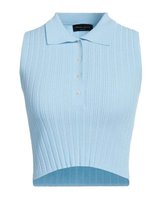 Roberto Collina Blue Sweater