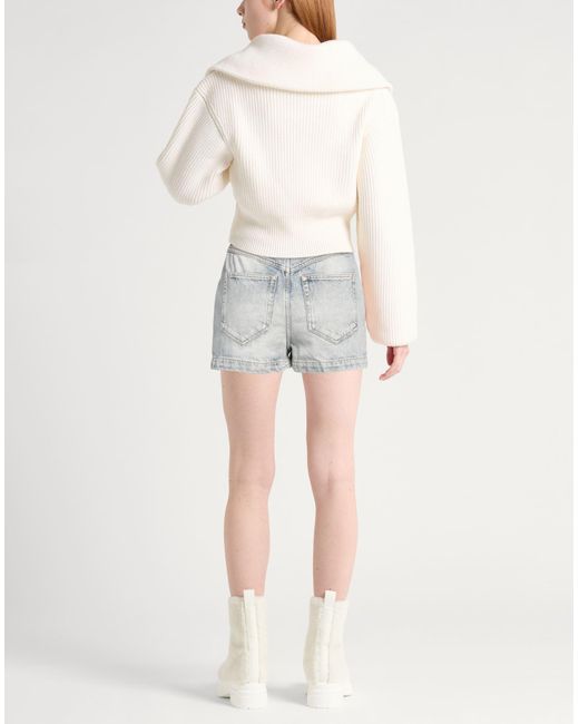 Isabel Marant Gray Jeansshorts