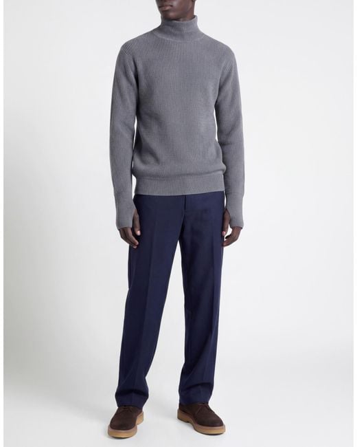 Barena Blue Turtleneck Wool for men