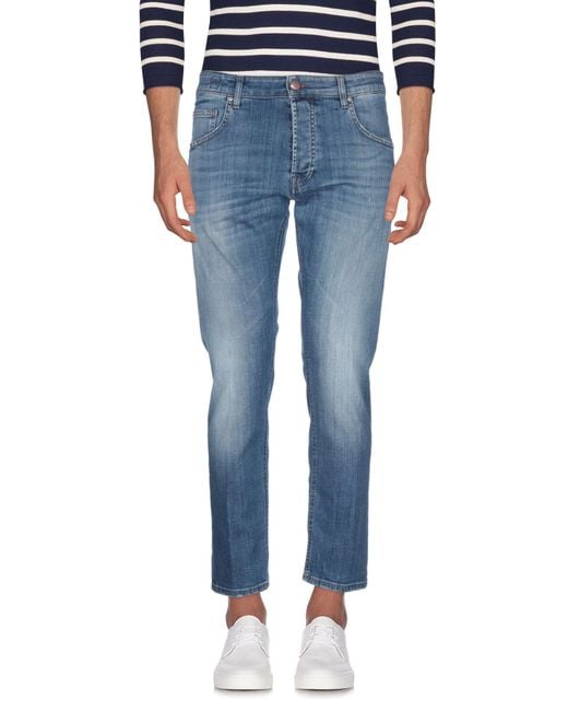 Don The Fuller Blue Jeans Cotton, Elastane for men
