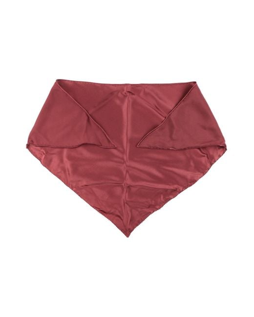 Bufanda LES INCONNUS de color Red